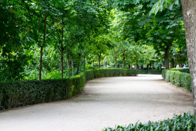 Retiro park, Madrid, Spain