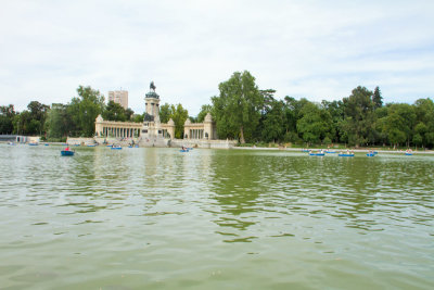 Monument to Alfonso XII, Retiro Park, Madrid, Spain