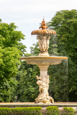 Retiro park, Madrid, Spain