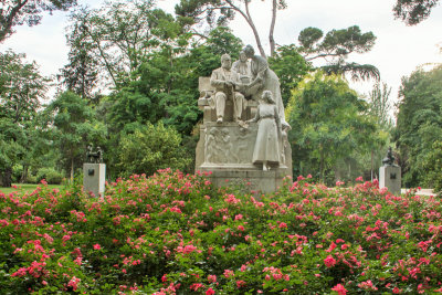 Rose Garden, Retiro Park, Madrid, Spain