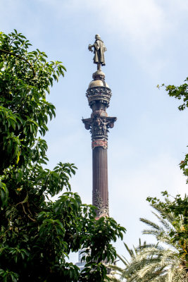 Monumento a Colón (Columbus Monument), Barcelona, Spain