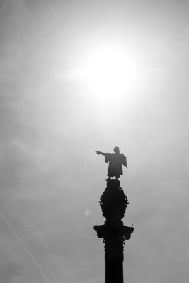 Columbus monument, Barcelona, Spain