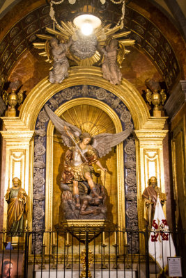 Altar, BasÃ­lica de Nostra Senyora de la MercÃ¨, Barcelona, Spain