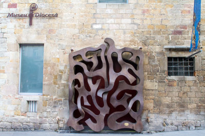 Gate, Museu Diocesa, Barcelona, Spain