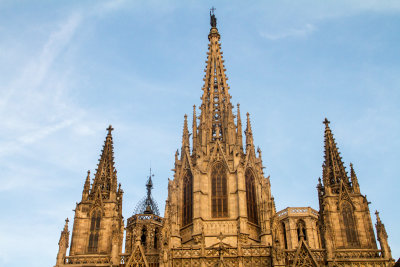 Cathedral of the Holy Cross and Saint Eulalia, Barcelona Cathedral, Barcelona, Spain