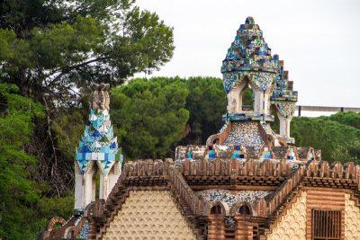Antoni Gaudi - Güell Pavilions, Barcelona, Spain