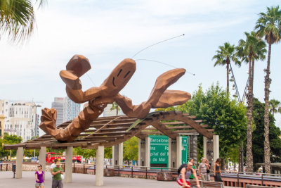 Javier Mariscal - Happy Lobster, Port Vell, Barcelona, Spain