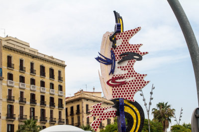 Roy Lichtenstein - Cap de Barcelona, Barcelona’s Head, Spain