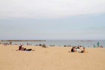 Beach, Barcelona, Spain