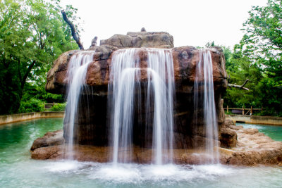 Waterfalls, Cincinnati zoo, Ohio