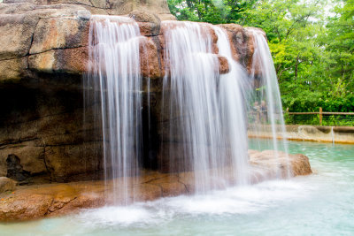 Waterfalls, Cincinnati zoo, Ohio