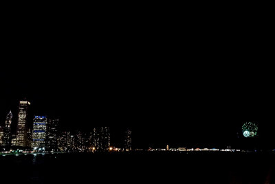 Chicago and fireworks
