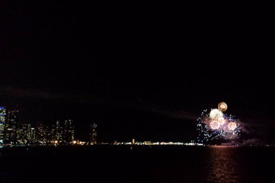Chicago and fireworks