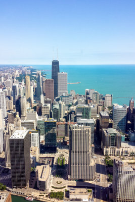 John Hancock Tower, Chicago view from the Aon Center