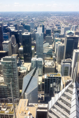 Smurfit-Stone building, Chicago view from the Aon Center