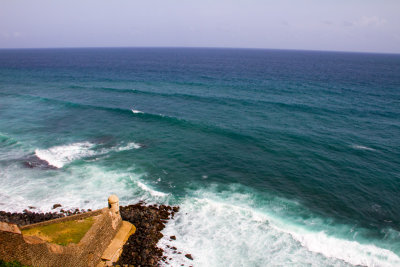 Atlantic ocean, Devil's Guerite, Castillo de San Cristobal