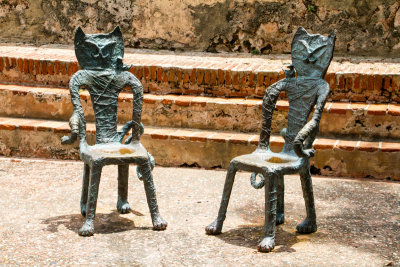 Cat chairs, Old San Juan