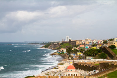 Old San Juan from El Morro Castle