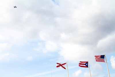 Flags, San Felipe El Morro Castle, Viejo San Juan