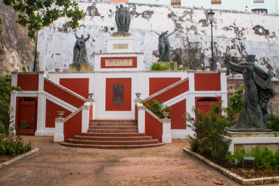 Fuente de la Herencia de las Americas, Jose Buscaglia, Old San Juan