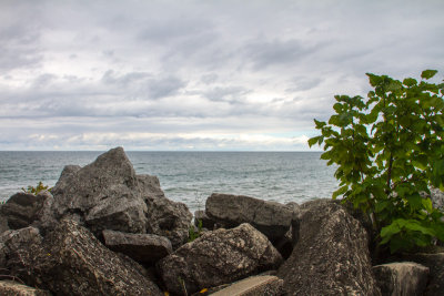 Lake Michigan, Elliot Park, Evanston, Illinois