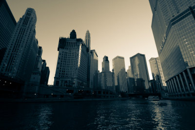 Chicago river, Chicago, IL