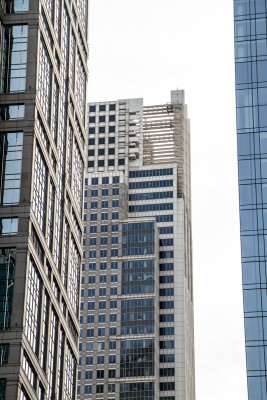 Chicago skyscraper roofs