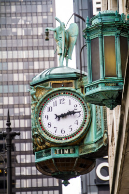 Clock, Chicago Loop