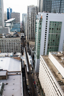 Loop Train, MDA City Apartments, Open House Chicago, 2014