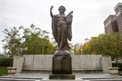 Theodore Thomas Memorial, Spirit of Music Garden, Albin Polasek, Chicago, IL