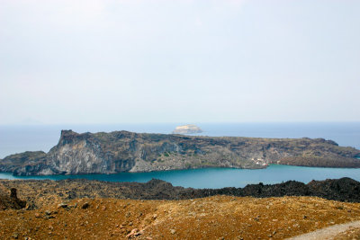 Palea Kameni and Aspronisi, Santorini