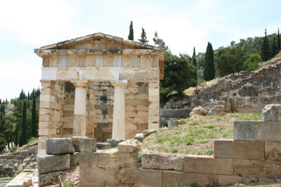 Treasury of the Athenians, Delphi