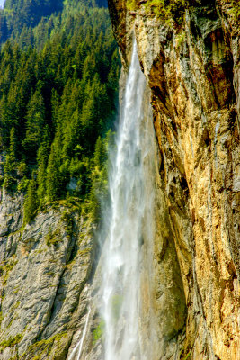 Staubbach falls, Lauterbrunnen, Switzerland