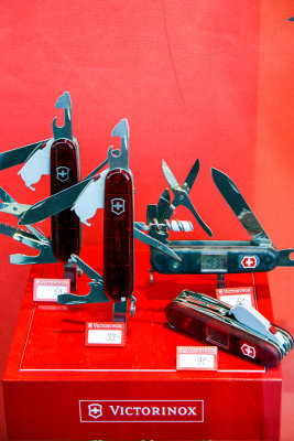 Swiss army knives, Switzerland