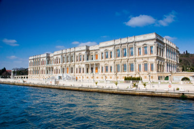 Bosphorus, Ciragan Palace, Istanbul, Turkey