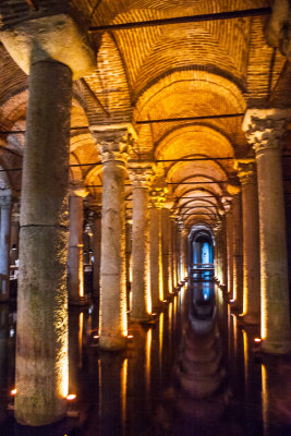 Basilica Cistern (Yerebatan Sarayý), Istanbul, Turkey