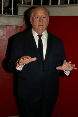 Madamme Tussaud's - Alfred Hitchcock, London, England