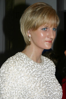Madamme Tussaud's - Princess Diana, London, England