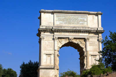 Arch of Titus, The Roman Forum, Rome, Italy