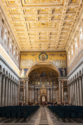 The Basilica of Santa Maria Maggiore, Rome Italy