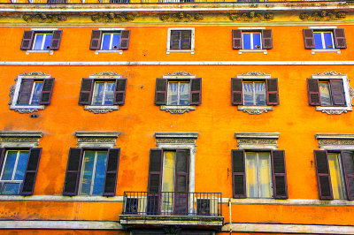Windows, Rome, Italy
