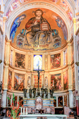 Inside the Duomo, Pisa, Italy