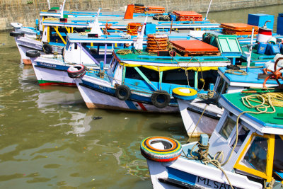 Boats, Arabian sea, Mumbai, India
