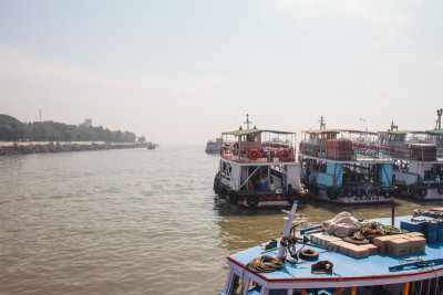 Boats, Arabian sea, Mumbai, India