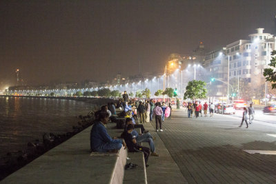 Queens necklace, Mumbai, India