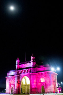 Gateway of India, Moon, Mumbai, India