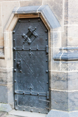 Door, Castle, Prague, Czech Republic