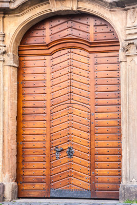 Door, The Strahov Monastery, Prague, Czech Republic