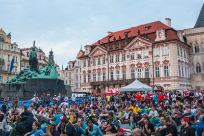 Old Town - World Cup Soccer Fever, Prague, Czech Republic