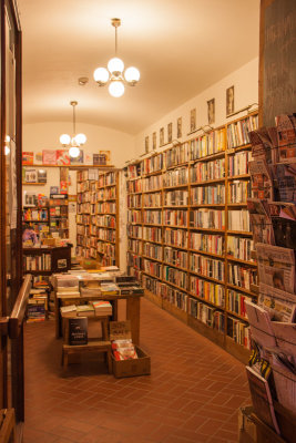 Bookshop, Prague, Czech Republic